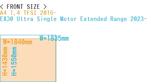 #A4 1.4 TFSI 2016- + EX30 Ultra Single Motor Extended Range 2023-